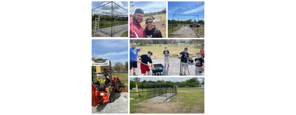 Batting Cage installed at Coolidge